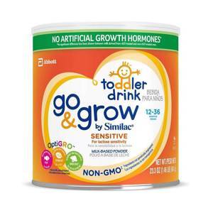 Sữa Similac Go & Grow Sensitive của Mỹ cho trẻ từ 12 đến 24 tháng có hệ tiêu hóa yếu đầy hơi hay nôn trớ hộp 661g