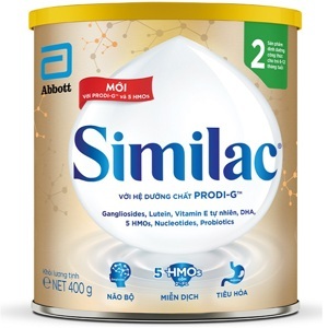 Sữa Similac HMO IQ Plus số 2 hương vani 400g (6 - 12 tháng)