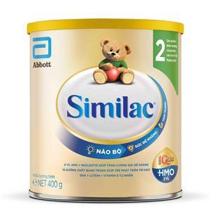 Sữa Similac HMO IQ Plus số 2 hương vani 400g (6 - 12 tháng)