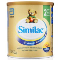 Sữa Similac IQ HMO số 2 cho bé từ 6 đến 12 tháng hộp 400g