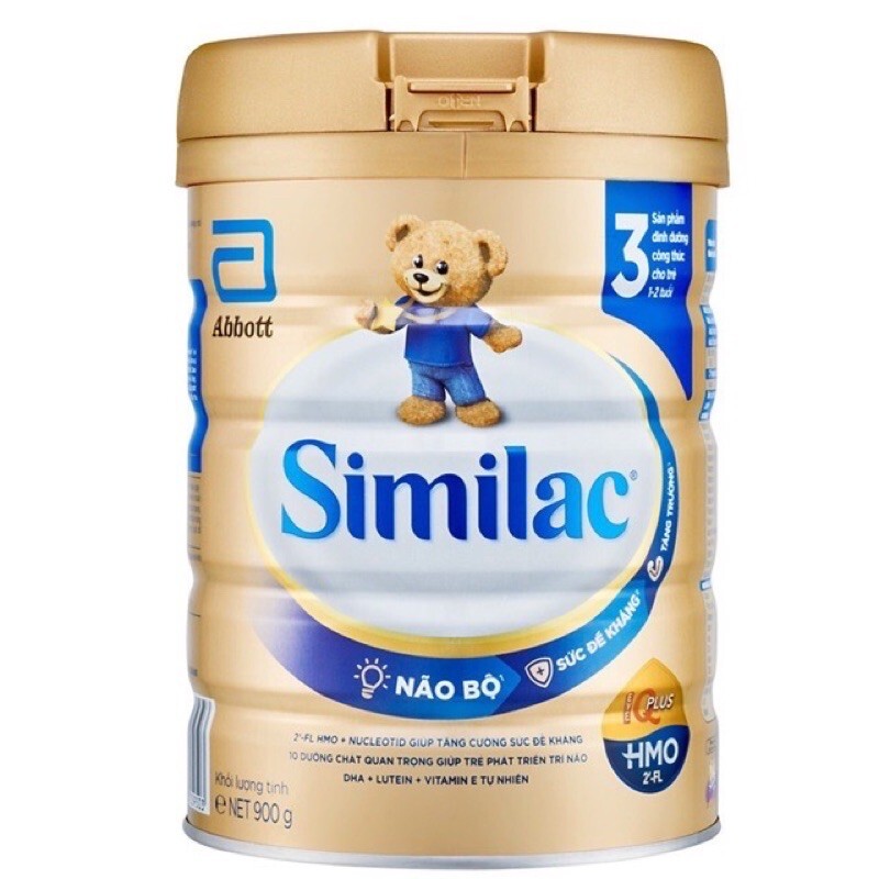 Sữa Similac IQ Plus 3 - hộp 900g  (dành cho trẻ 1 - 3 tuổi)