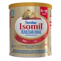 Sữa Similac isomil 1 400g hộp thiếc