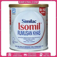 Sữa Similac Isomil 400g | Cho Trẻ 0-12 Tháng Tuổi, Đạm Đậu Nành Soy Protein | Mua Isomil Chính Hãng Abbott, Giá Rẻ Nhất Tại Babivina