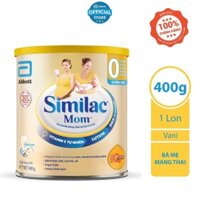 Sữa Similac Mom Cho Mẹ Bầu hương Vani hộp 400g