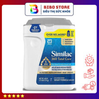 Sữa Similac Mỹ 360 Total Care lon xanh 5 HMO cho bé 0-12 tháng 874g