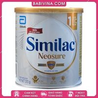 Sữa Similac Neosure 370g | Dinh Dưỡng Cho Trẻ 0-12 Tháng, Sinh Non Nhẹ Cân | Mua Neosure Chính Hãng Aboott, Giá Rẻ Nhất Tại Babivina