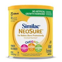 Sữa Similac Neosure cho trẻ sinh non nhẹ cân từ 0 -12 tháng tuổi