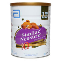 Sữa Similac Neosure IQ số 1 của Mỹ cho bé sinh non nhẹ cân từ 0 đến 12 tháng hộp 850g