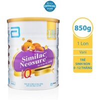 Sữa Similac Neosure lon 850g dành cho trẻ nhẹ cân, sinh non