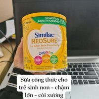 Sữa similac neosure Mỹ 371 gram date 5/2022