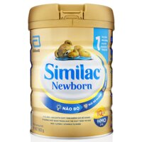 Sữa Similac Newborn IQ HMO số 1 cho bé từ 0 đến 6 tháng hộp 900g