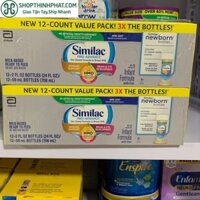 Sữa Similac Nước PRO-ADVANCE của Mỹ thùn 24 chai 59ml