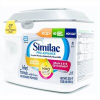 Sữa Similac Pro Advance HMO nội địa Mỹ cho trẻ 0-12 tháng hộp 584g