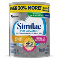 Sữa Similac Pro advance NON GMO - HMO cho bé từ 0 - 12 tháng tuổi loại 873g của Mỹ
