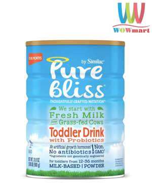 Sữa Similac Pure Bliss Non-GMO Toddler Drink - 900g, cho bé từ 12 - 36 tháng