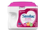 Sữa Similac Soy Isomil nội địa Mỹ cho bé 0-12 tháng hay nôn trớ đầy hơi quấy khóc hộp 658g
