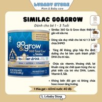 Sữa Similac Total 360 Go&Grow Total Care cho bé 1-3Tuổi[ hàng Mỹ bay air] Date 2026