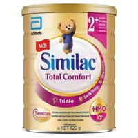 Sữa Similac Total Comfort 2+ cho trẻ 2-6 tuổi tiêu chảy, bất dụng nạp Lactose hộp 820g