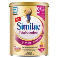 Sữa Similac Total Comfort số 2+ cho bé từ 2 tuổi bị đầy hơi, tiêu chảy, bất dung nạp lactose quấy khóc hộp 820g
