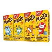 Sữa socola/socola bạc hà MALTO