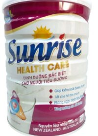 Sữa  Sunrise Health Care dinh dưỡng dành cho người tiểu đường [900gr/lon] date T11/2023