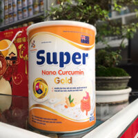 Sữa Super Nano Curcumin Gold 900g - Sữa Nghệ dành cho người bị đau dạ dầy ( có quà tặng)