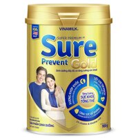 Sữa Sure Prevent Gold của Vinamilk cho người từ 50 tuổi hộp 900g