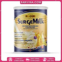 Sữa Surge Milk 900g | Dinh Dưỡng Trong Thời Kỳ Dưỡng Bệnh Và Sau Phẫu Thuật, Hỗ Trợ Cho Người Bị Đau Viêm Loét Dạ Dày, Làm Đẹp Da, Chắc Khỏe Xương | Mua Hàng Chính Giá Rẻ Nhất Tại Babivina