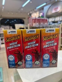Sữa sustagen high protein nestle cho bé trên 3 tuổi 1 hộp 250ml hương chocolate