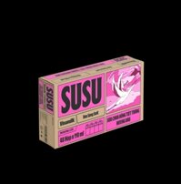 Sữa Susu hộp vị dâu 110ml+ Túi tò mò/48