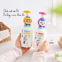 Sữa tắm 3in1 Pororo Petty cho bé từ 0m nội địa Hàn