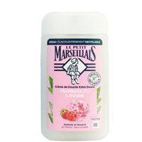 Sữa Tắm 92% Hữu Cơ Le Petit Marseillais Chiết Xuất Quả Mâm Xôi & Hoa Mẫu Đơn 250ml