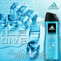 Sữa tắm Adidas ICE DIVE 3in1 (250 - 400 ml)