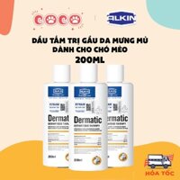 Sữa Tắm ALKIN DERMATIC Cho Chó Mèo Chai 200ml Dùng Cho Thú Cưng Viêm Da Mưng Mủ - CoCoPets