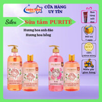 Sữa tắm ANH ĐÀO/HOA HỒNG PURITÉ CHERRY BLOSSOM chai 250ml 850ml 1,1l lưu hương thơm lâu
