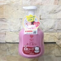 Sữa tắm Arau Baby màu hồng màu 450ML