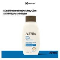 Sữa Tắm Aveeno Skin Relief Body Wash Làm Dịu Da Nhạy Cảm, Khô Ngứa 354ml