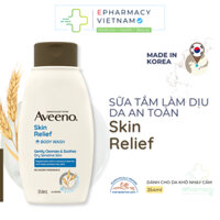 Sữa Tắm Aveeno Skin Relief Moisturizing Body Wash Làm Dịu Da Nhạy Cảm, Khô Ngứa 354ml