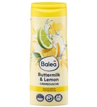 Sữa tắm Balea Cremedusche Buttermilk & Lemon chiết xuất bơ sữa và chanh, 300ml