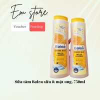 Sữa tắm Balea sữa & mật ong, 750ml