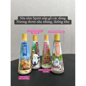 Sữa tắm bảo vệ chó con khỏi ký sinh trùng và nấm da - Spirit puppy bath foam 500ml