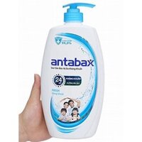 Sữa tắm bảo vệ da kháng khuẩn Antabax Fresh sảng khoái 900ml tặng chai nhỏ