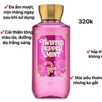 Sữa tắm Bath & Body Works Twisted Peppermint