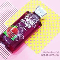 Sữa tắm Bath & Body Works Sweet Escape Strawberry Shower Gel 295ml
