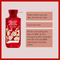 Sữa Tắm BBW Japanese Cherry Blossom 295ml Từ Mỹ