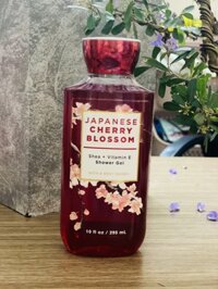 Sữa tắm BBW Japanese Cherry Blossom Bath & Body Works 295ml