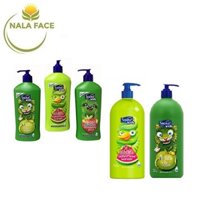 Sữa tắm bé 3 in 1 Tắm, Gội, Xả Suave Kids Hương Trái cây (Táo, Dâu, Dưa hấu)