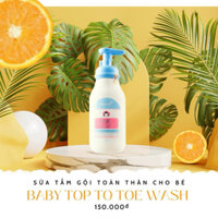 Sữa Tắm Bé Hanayuki Top To Toes