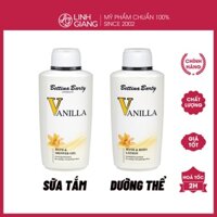 Sữa Tắm Bettina Barty Vanilla Bath & Shower Gel - Sữa Dưỡng Thể Vanilla lưu hương lâu dưỡng ẩm Linh Giang chính hãng