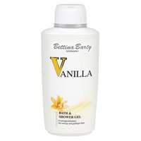 Sữa Tắm Bettina Barty Vanilla, 500 ml